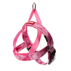 EZYDOG Quick Fit Harness Pink Camo Color 快套式胸背帶(粉紅迷彩色) XXS